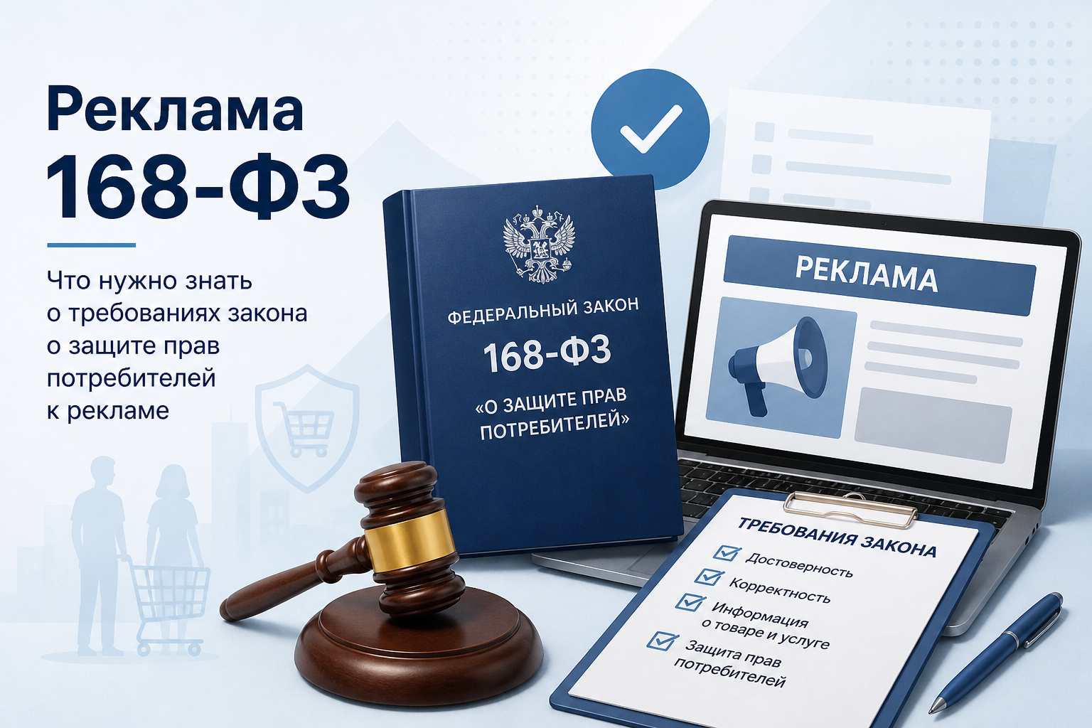 Иллюстрация проверки рекламных объявлений и креативов